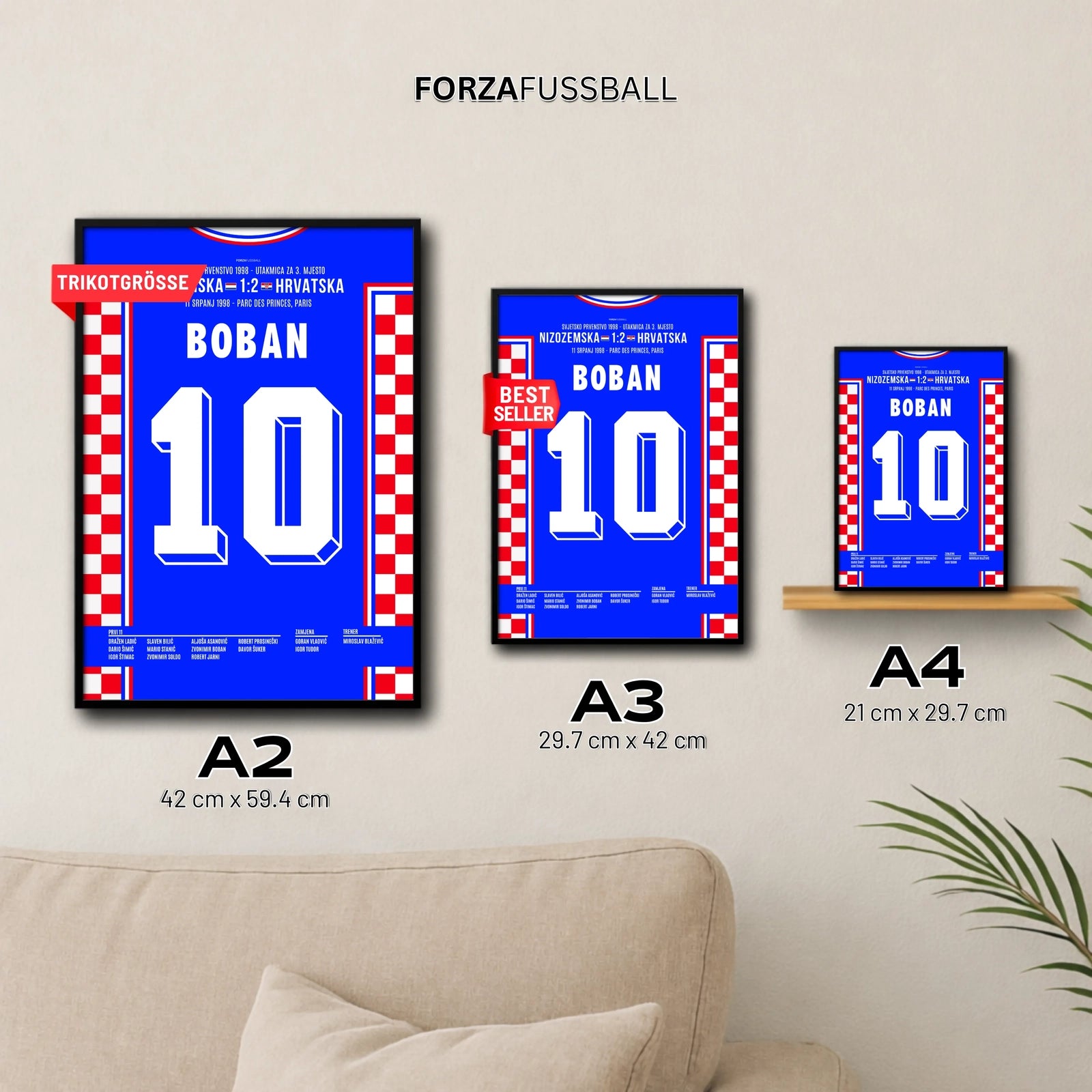 Boban führt Kroatien zu Platz 3 bei der WM 1998