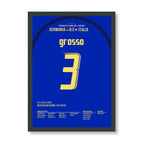 Fabio Grosso trifft in der 119. gegen Deutschland 2006