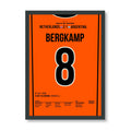 Dennis Bergkamp’s iconic goal against Argentina at the 1998 World Cup