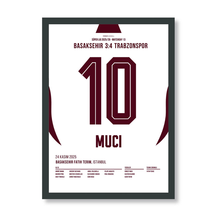 Muci's stunner seals a last-minute win over Basaksehir