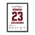 Schleusner 90+6 - rettet den Club in der Relegation