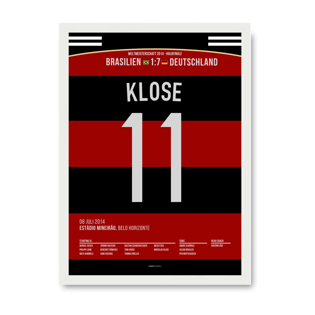 Deutschland WM 2014 1+1 Set