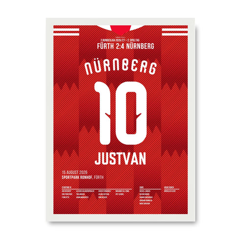 Justvan's Doppelpack führt Nürnberg zum Derbysieg