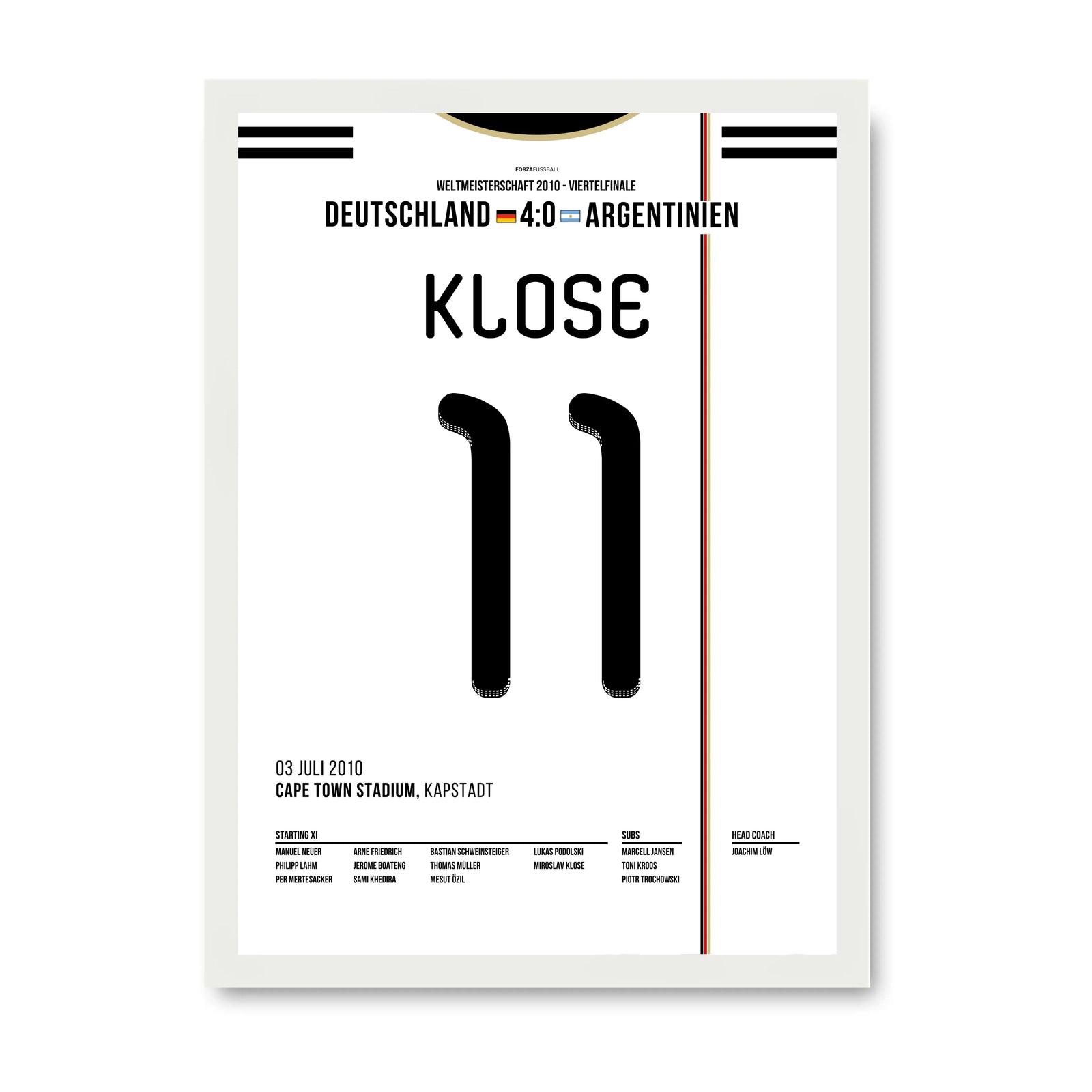 Klose und Deutschland demontieren Messi, Maradona und Argentinien