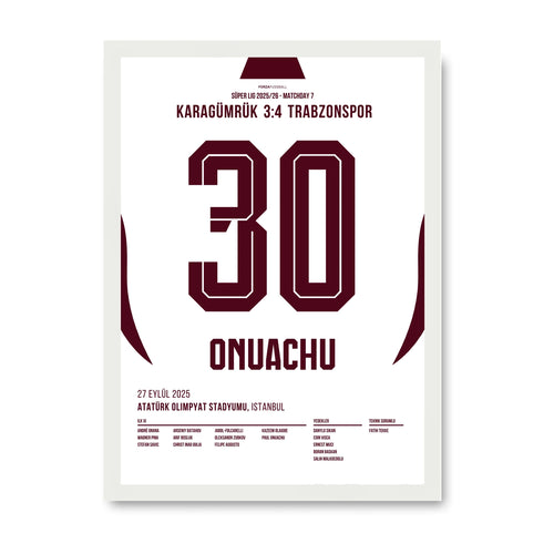 Onuachu's Fallrückzieher beim 4:3 Sieg vs Karagümrük