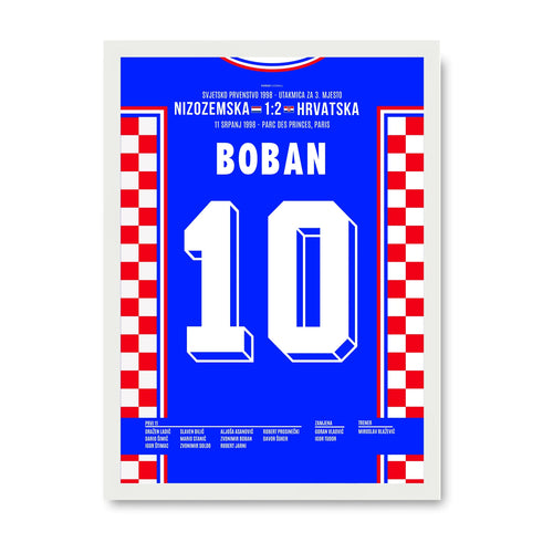 Boban führt Kroatien zu Platz 3 bei der WM 1998