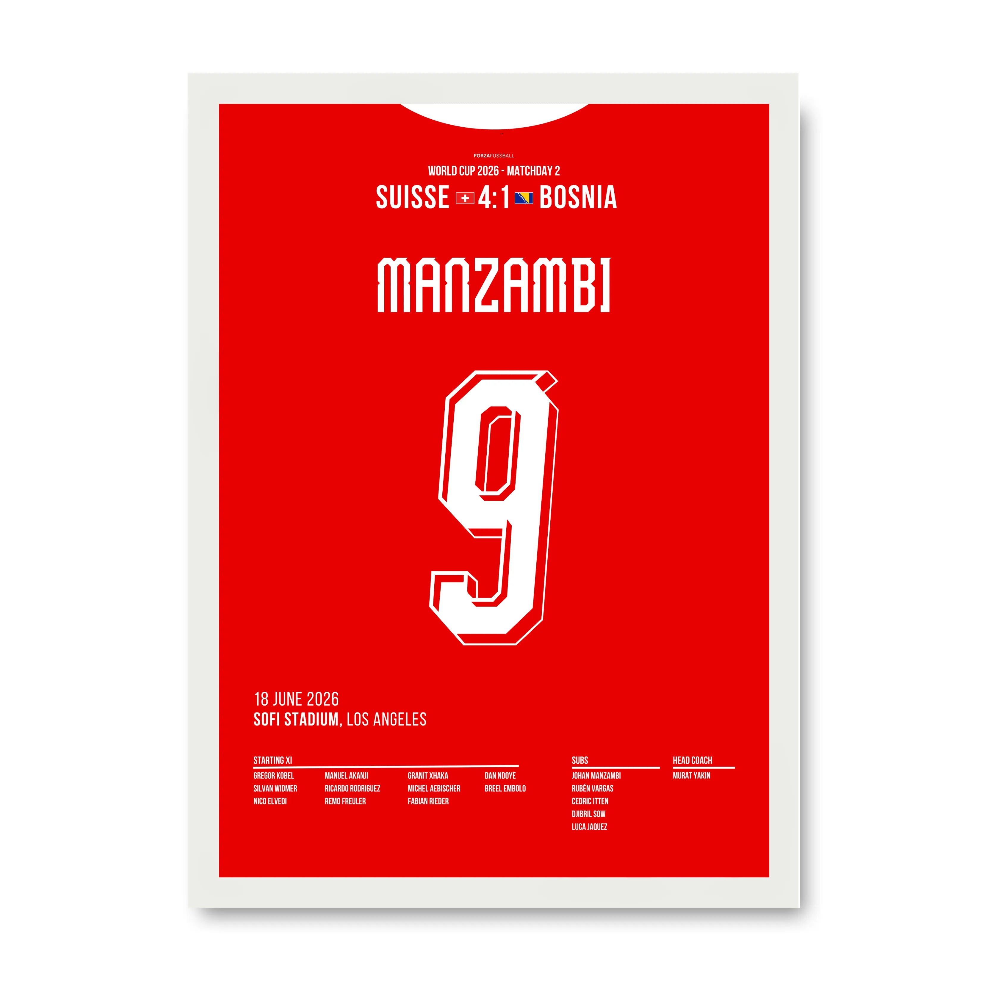 Schweiz WM 2026 Bundle