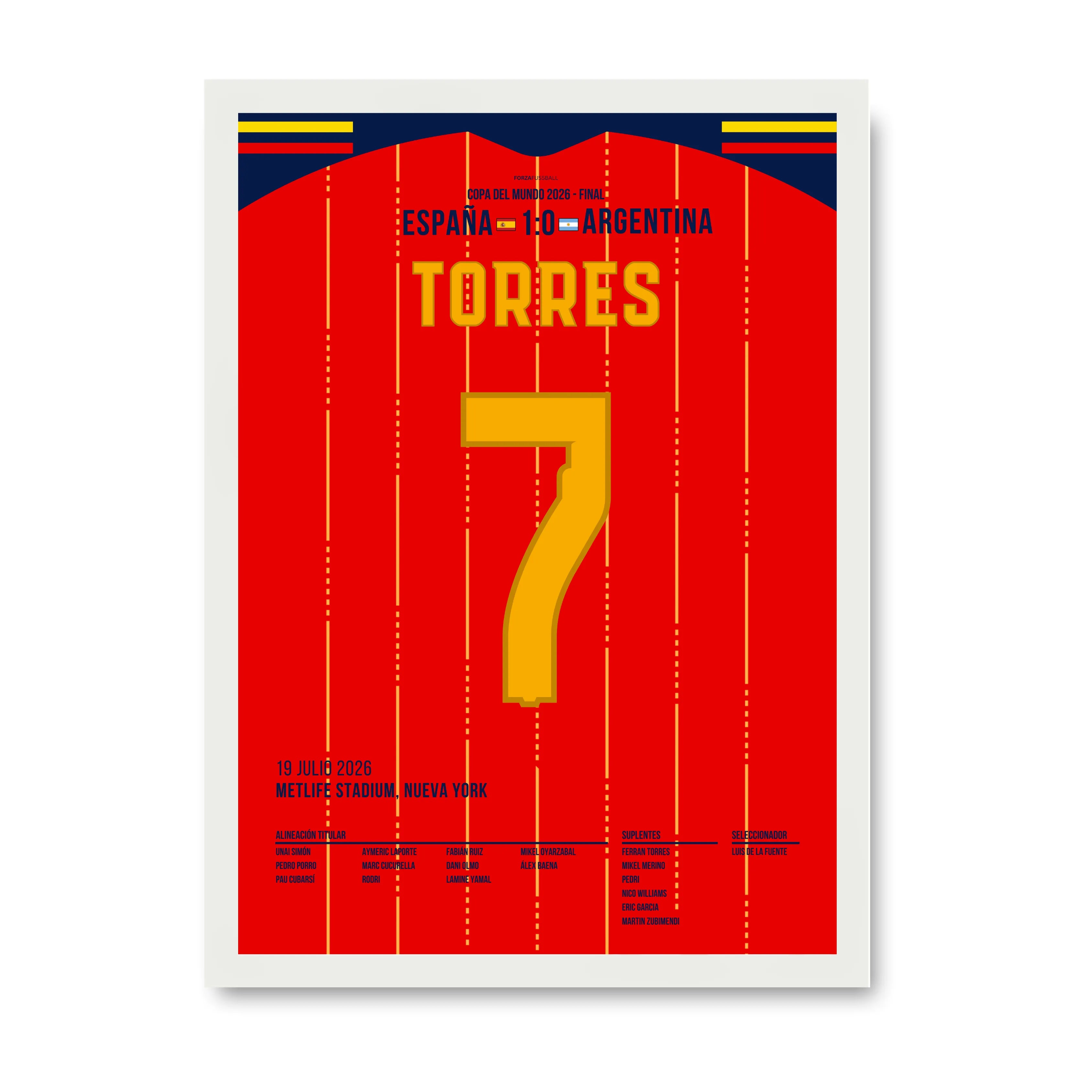 Ferran Torres führt Spanien zum WM Titel 2026