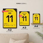 Marco Reus Dortmund Poster – Tor gegen Bayern, in A2, A3 und A4