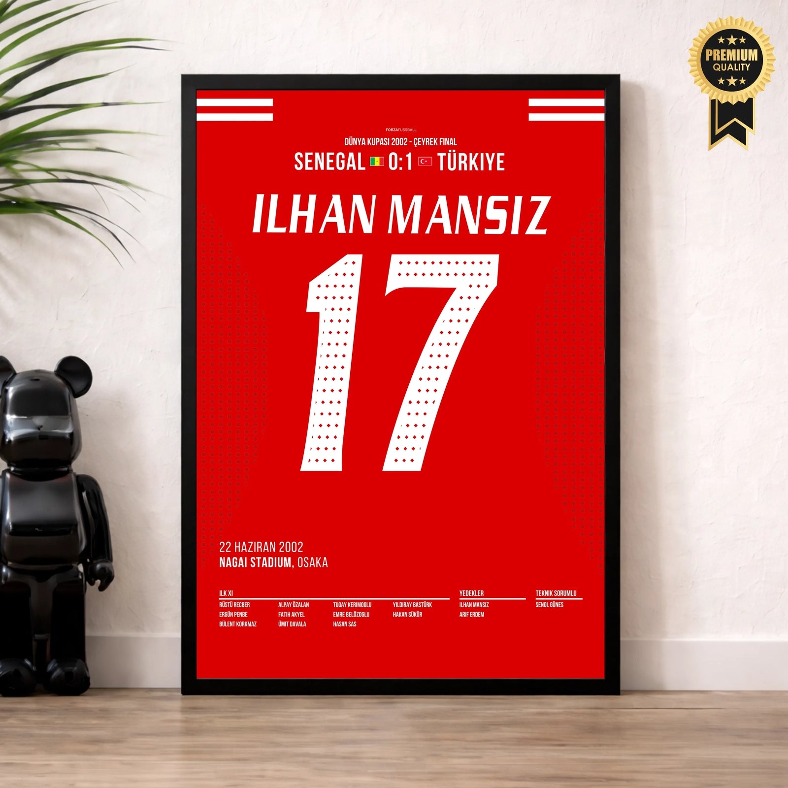 Ilhan Mansiz schickt die Türkei ins WM Halbfinale 2002