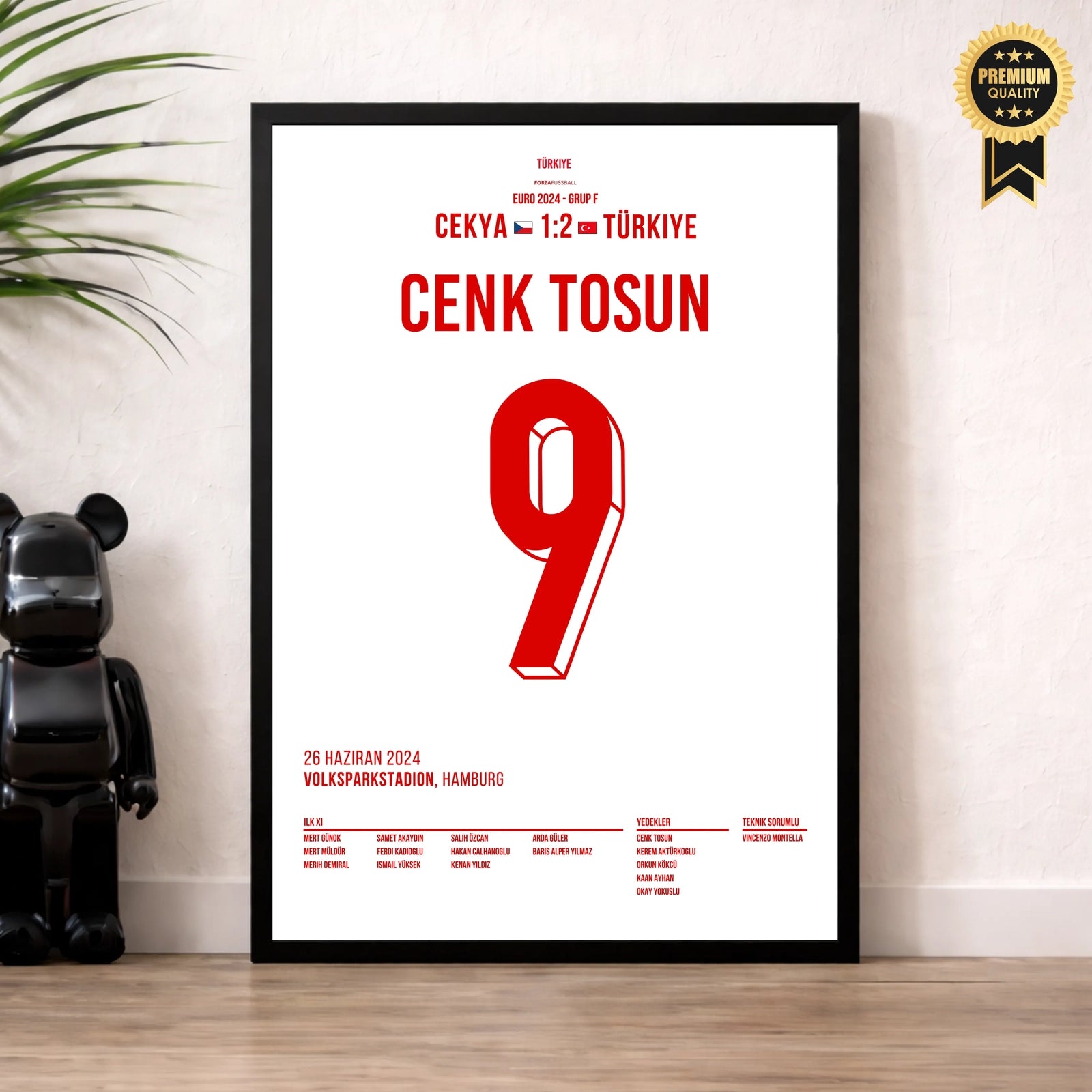 Cenk Tosun schickt die Türkei ins EM Achtelfinale 2024