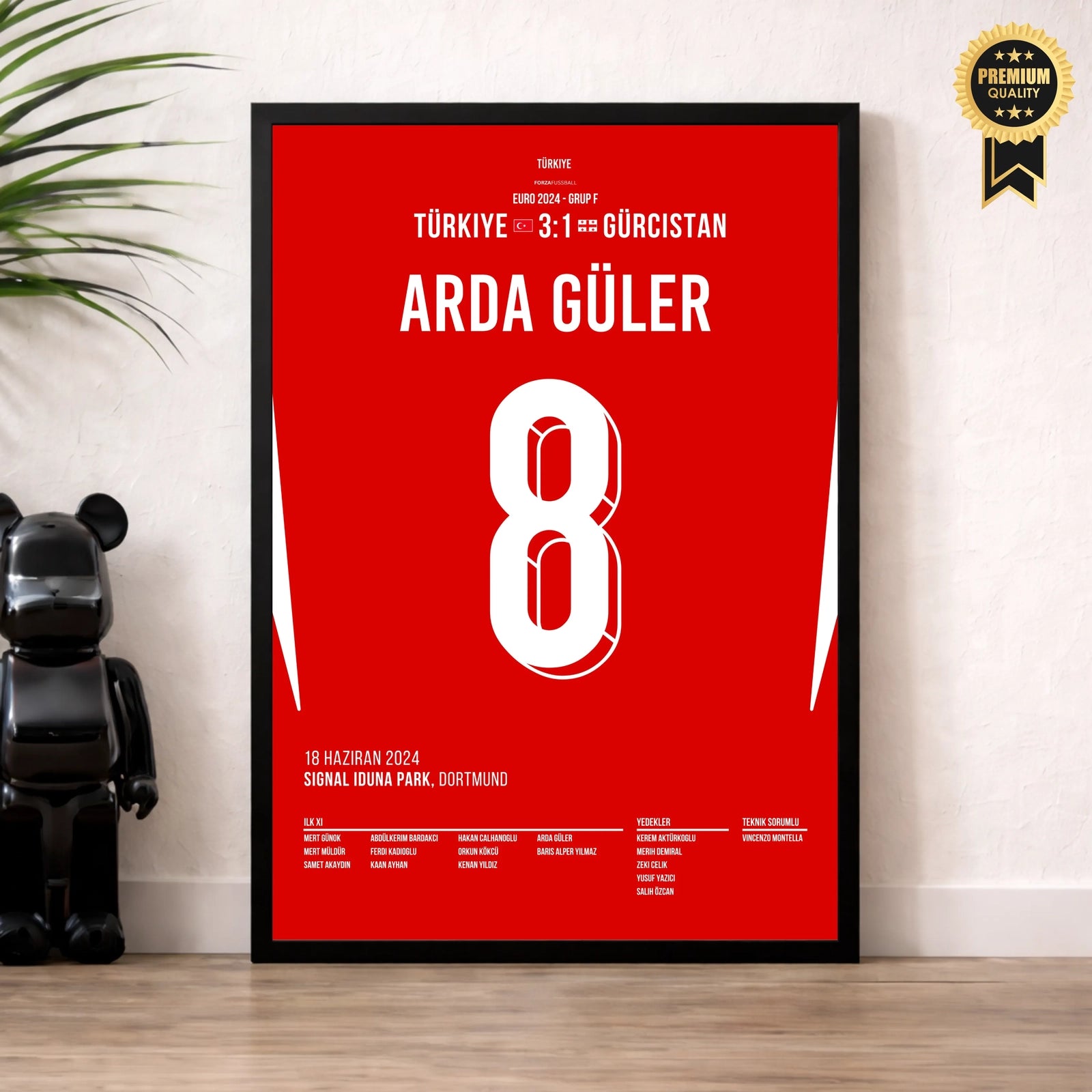 Arda Güler mit Traumtor gegen Georgien bei der EM 24