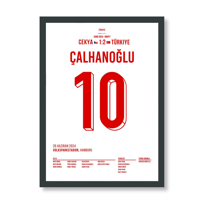 Hakan Calhanoglu's Goal vs. Czech Republic at EURO 24
