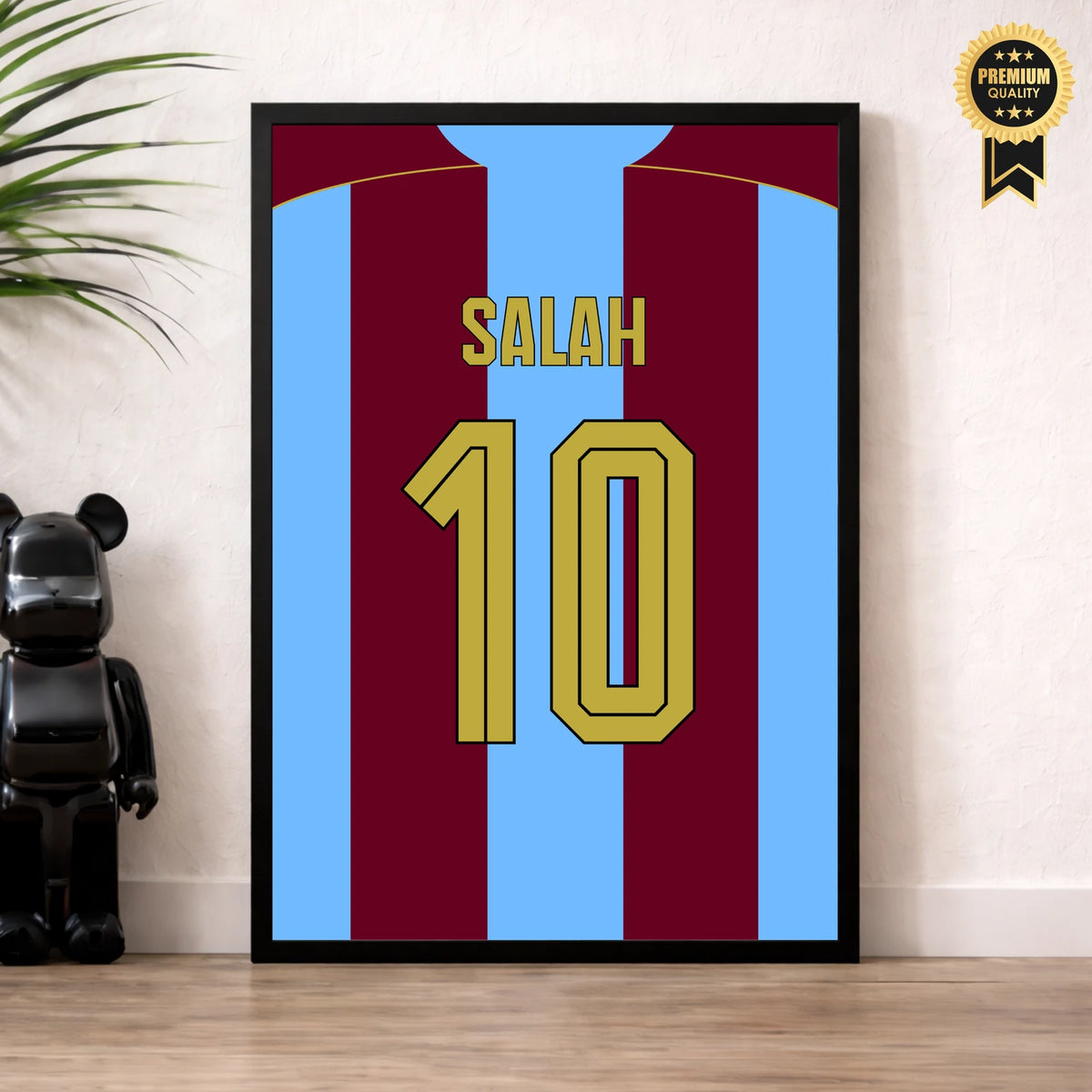 Mo Salah Trabzonspor Poster im Wohnzimmer