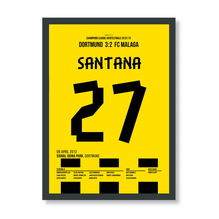 Felipe Santana last Minute Siegteffer gegen Malaga