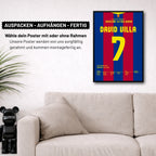 Poster kommt fertig gerahmt und montagefertig an