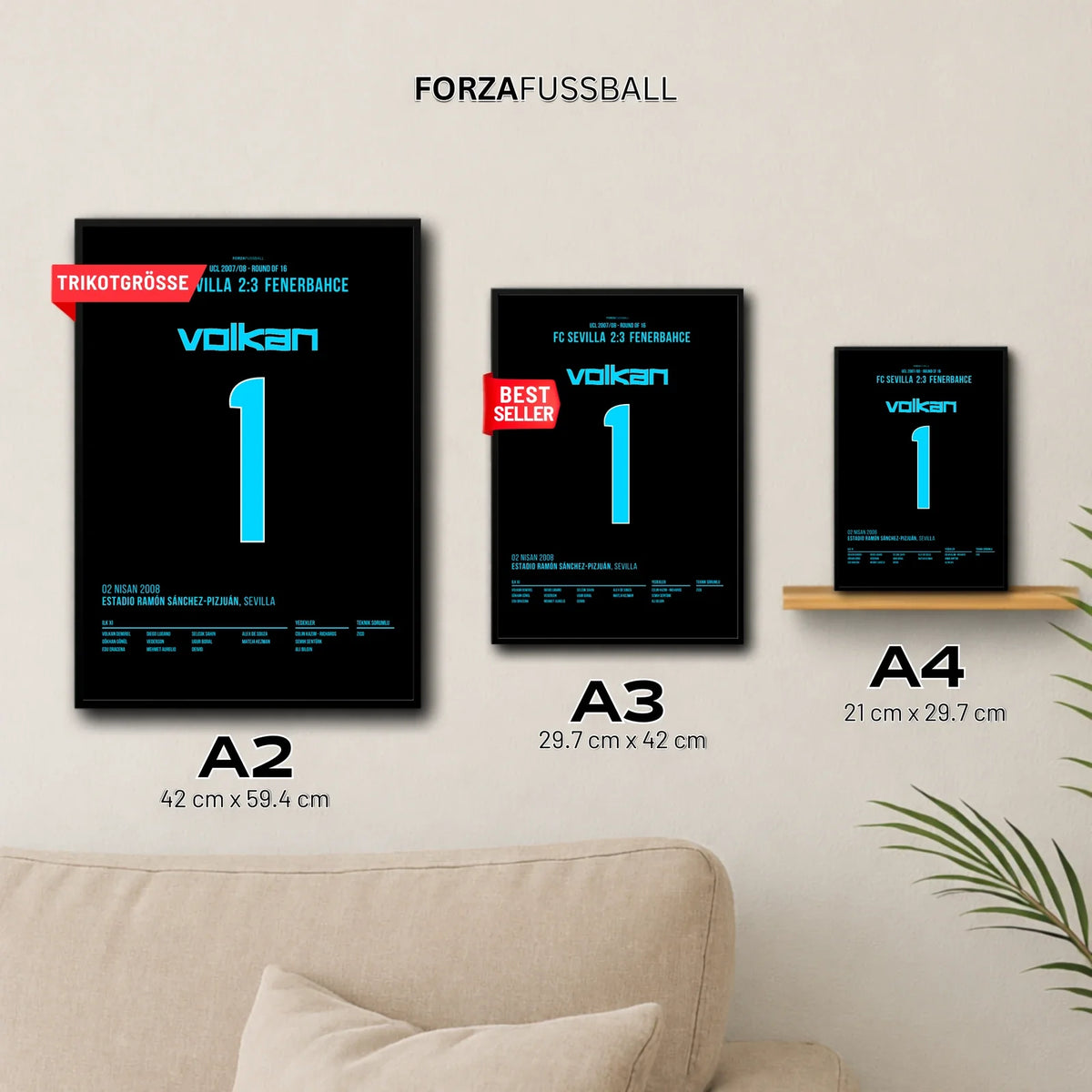 Volkan Fener Poster in A2, A3 und A4