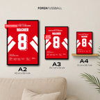 Wagner Kaiserslautern Poster in A2, A3 und A4